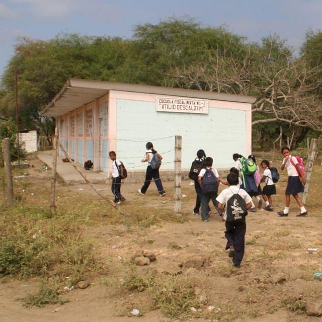  Young Living Foundation - Our Story - Old school building that Young Living Founder Gary Young saw on the corner 