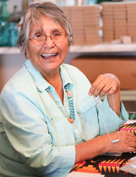 Young Living Foundation - Women of Strength - Developing Enterprise - Female Artisan Making Jewelry