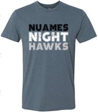 Steele Blue - NUAMES Tee - $10
