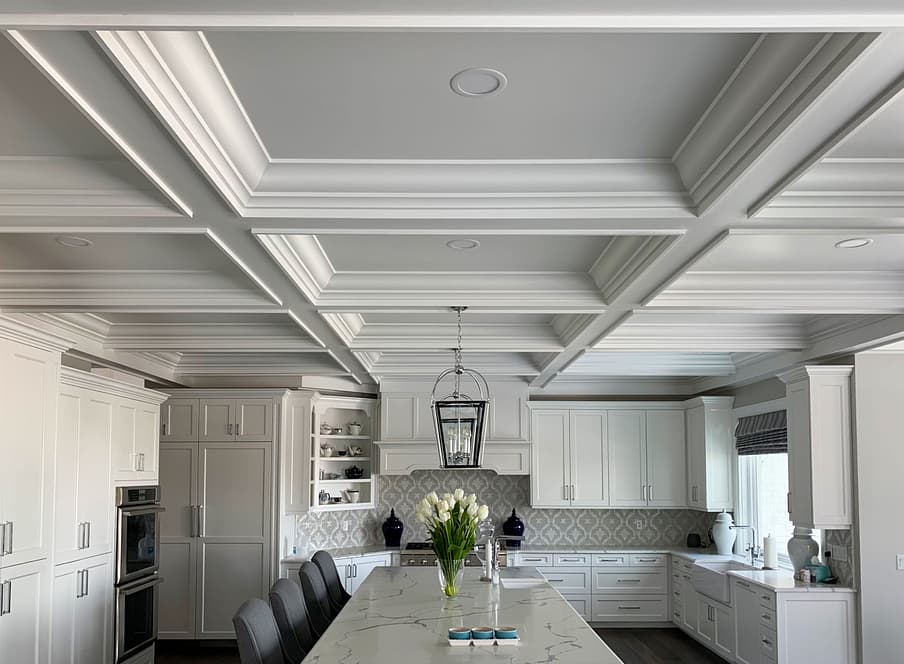 Stunning kitchen ceiling