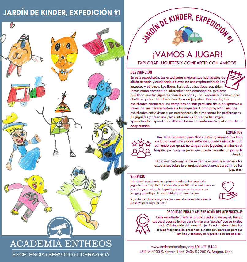  Kindergarten Expedition card #1 