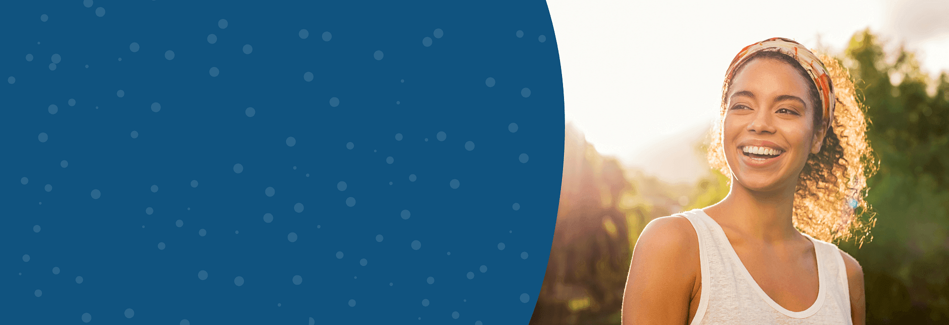  Woman smiling outdoors SD 