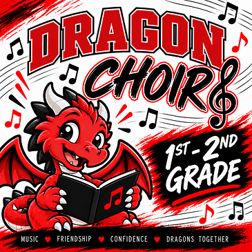 South Elementary Choir Fees 1st-2nd Grade