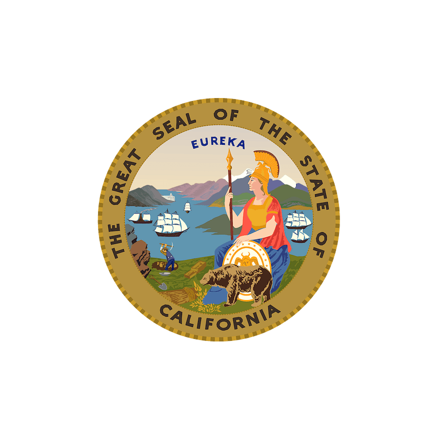  The Great Seal of the State of California logo 