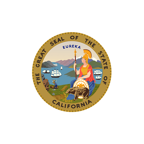  The Great Seal of the State of California logo 