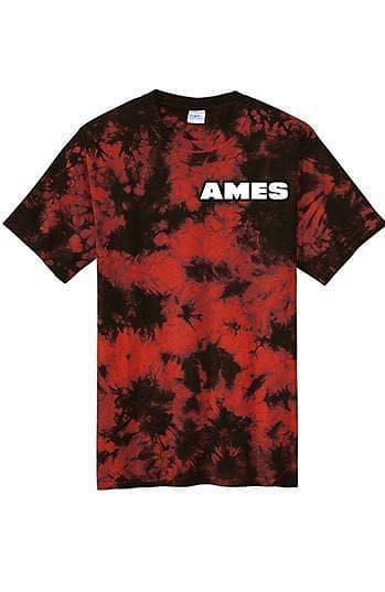 Red Tie-dye