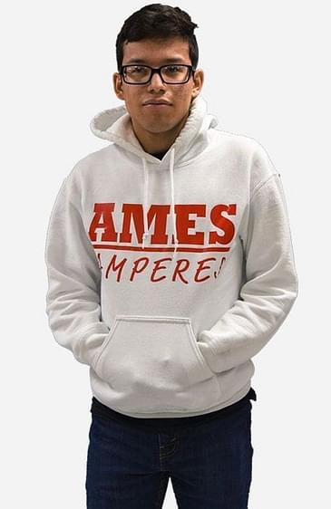 AMES White Hoodie