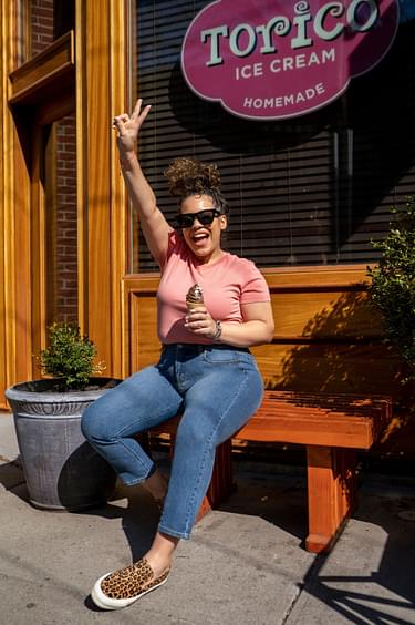 women in pants
