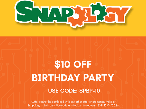  Birthday Party use code SPBP-10 