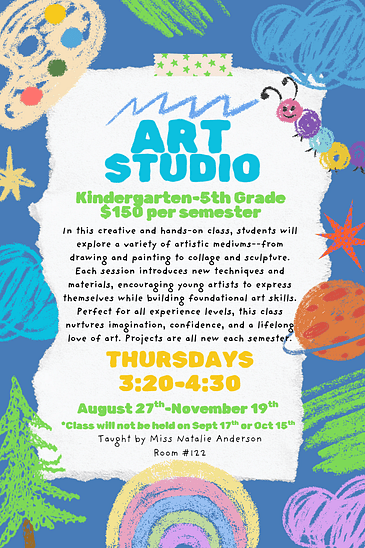 Vista Community Education (VCE) - Art Studio